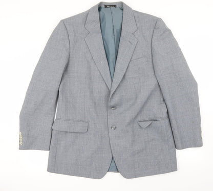 Mens UK Size M st michael Regular Grey Suit Jacket