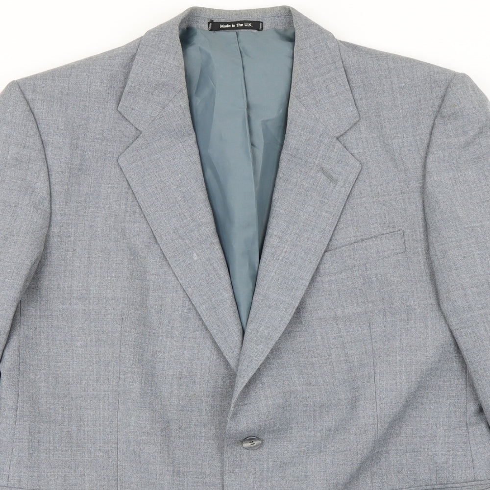 Mens UK Size M st michael Regular Grey Suit Jacket