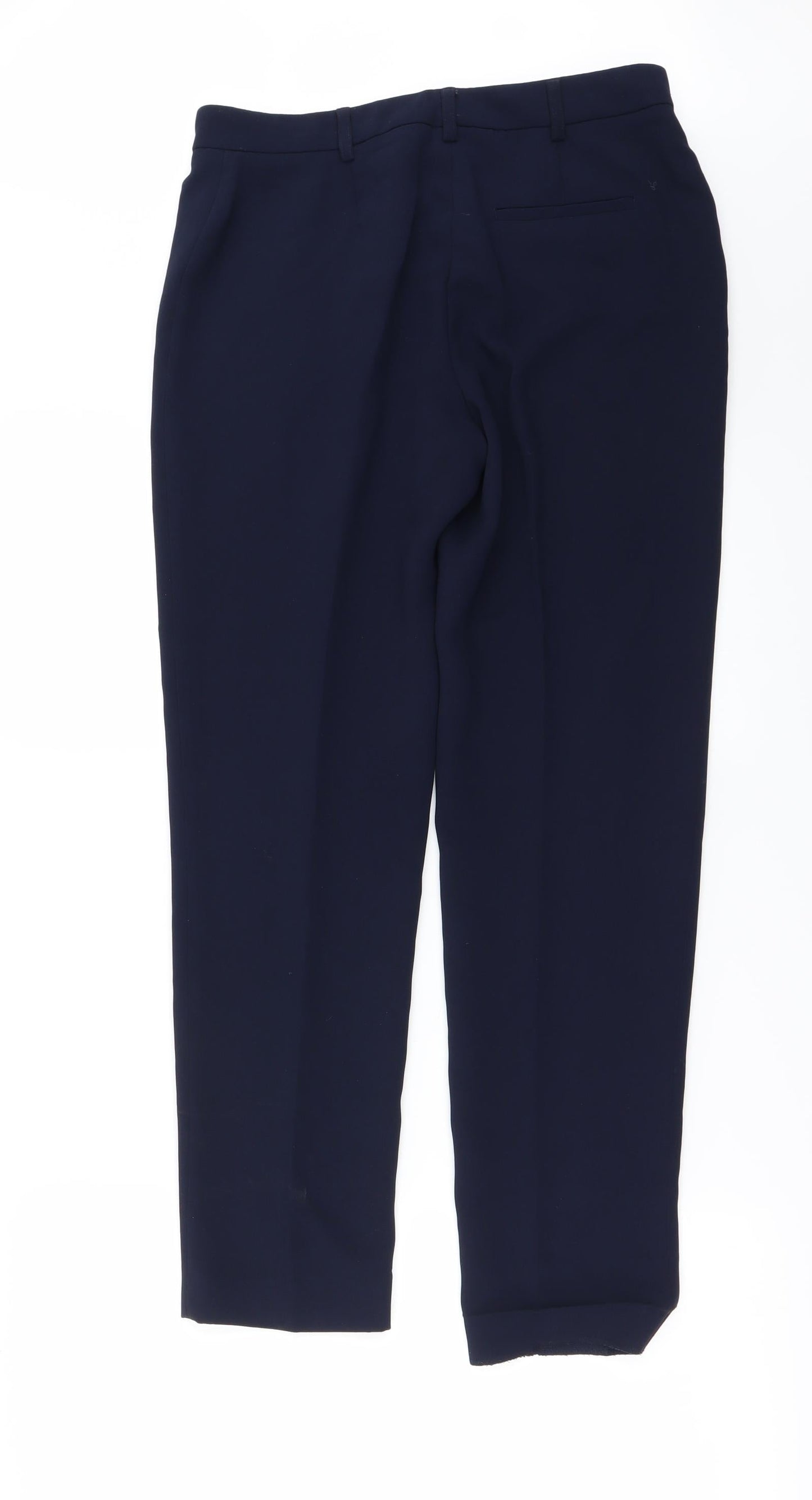 Womens UK Size 8 Punt Roma Regular Fit  Blue Trousers