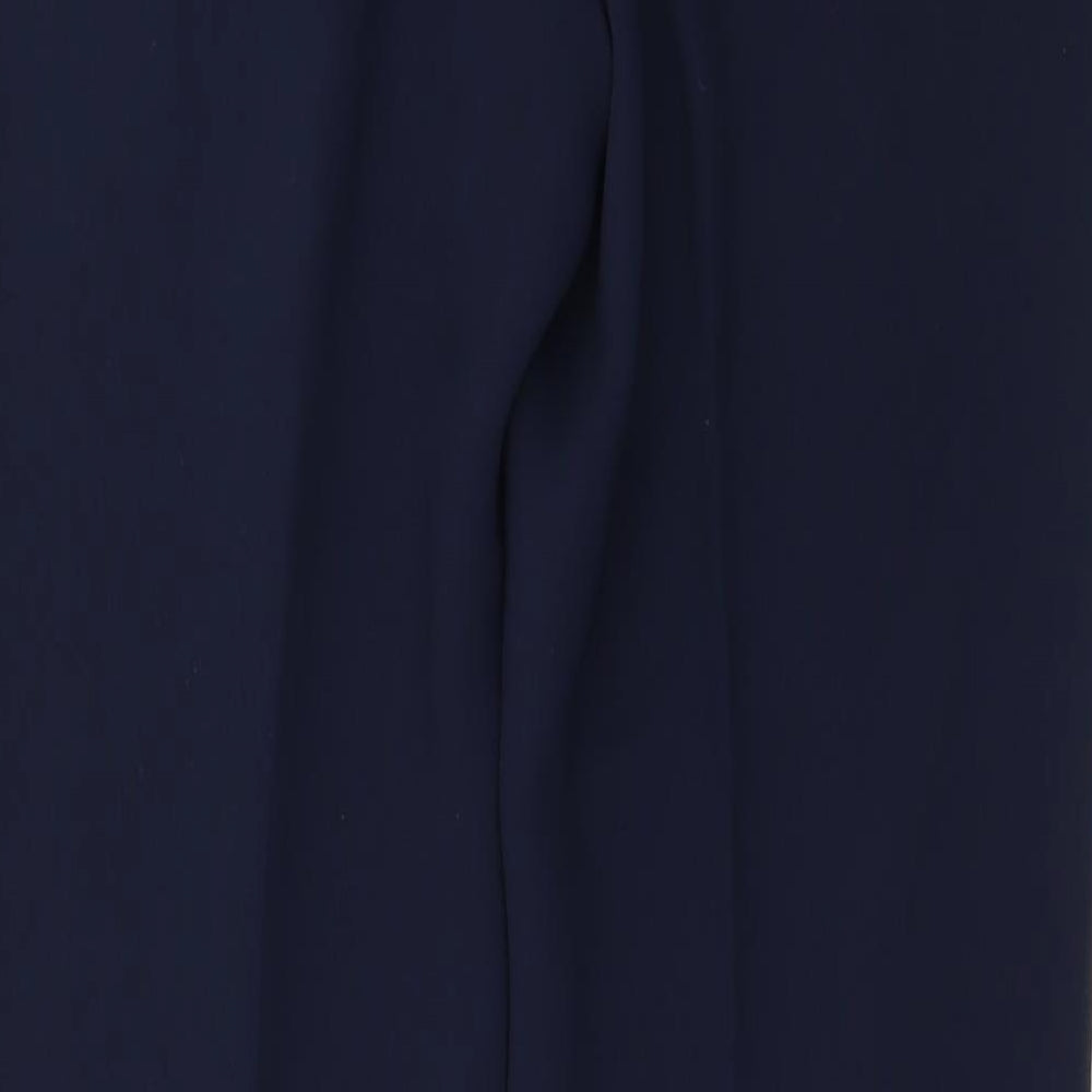 Womens UK Size 8 Punt Roma Regular Fit  Blue Trousers