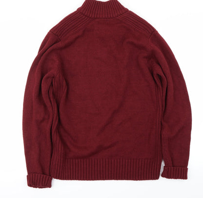 Kensington Mens Red   Pullover Jumper Size M