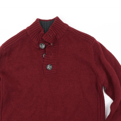 Kensington Mens Red   Pullover Jumper Size M