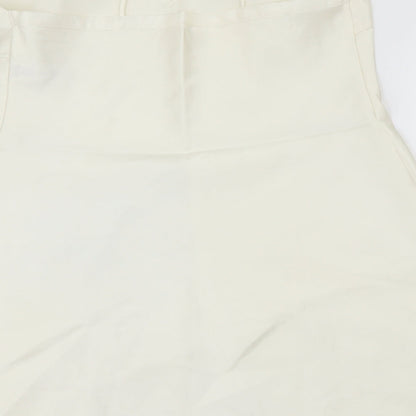 Womens UK Size 10 Marks and Spencer Ivory Basic Blouse