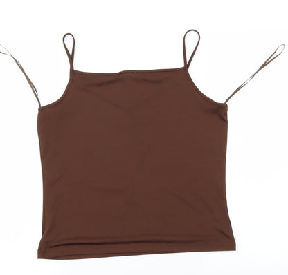 Florence & Fred  Womens Brown   Basic Blouse Size M