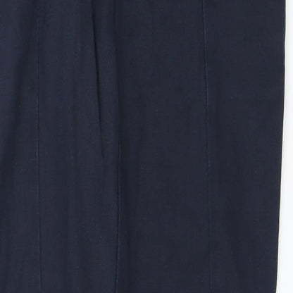 Womens UK Size 8 Oasis Regular Fit  Blue Trousers
