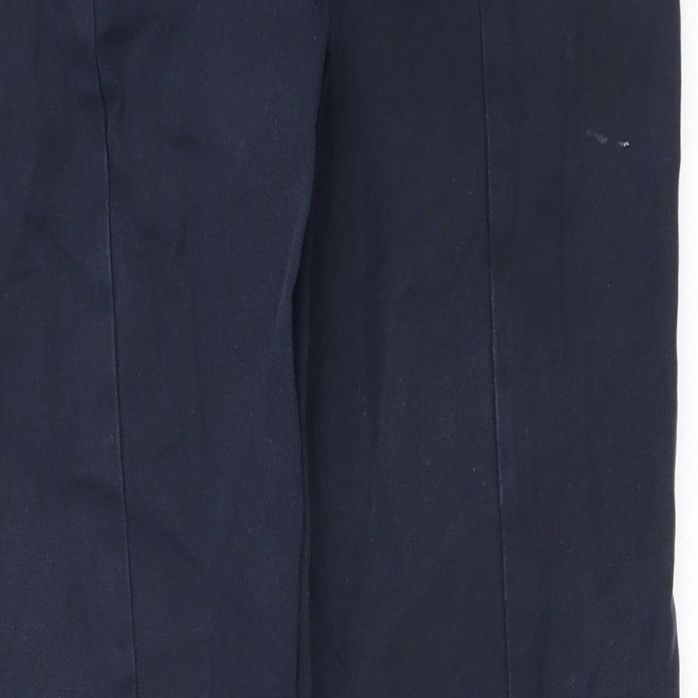 Womens UK Size 8 Oasis Regular Fit  Blue Trousers