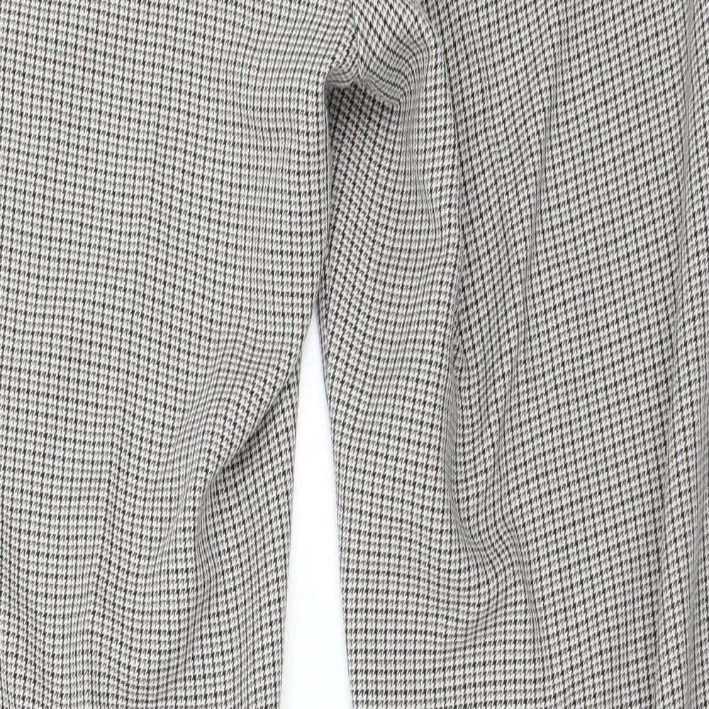 Womens UK Size 10 Marks and Spencer Regular Fit  Grey Trousers