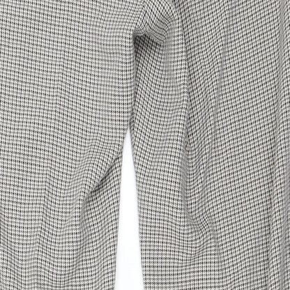 Womens UK Size 10 Marks and Spencer Regular Fit  Grey Trousers