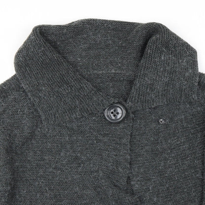Dorothy Perkins Womens Grey   Cardigan Jumper Size 12