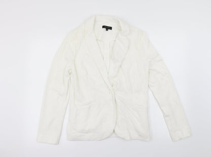 New Look Womens Ivory   Jacket  Size 12
