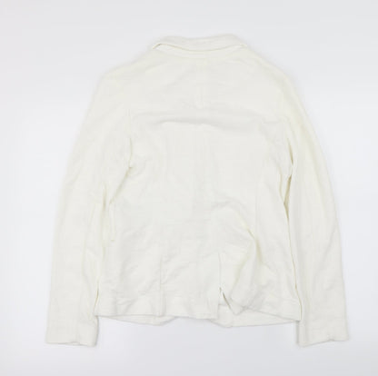 New Look Womens Ivory   Jacket  Size 12