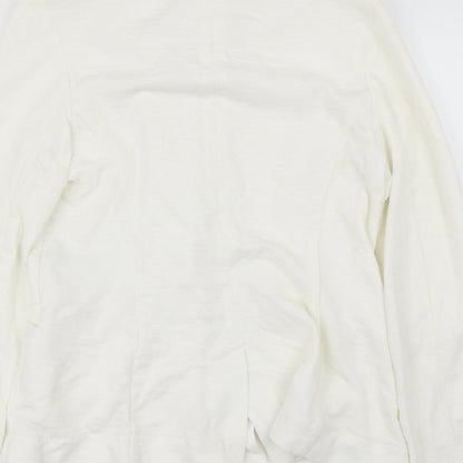 New Look Womens Ivory   Jacket  Size 12