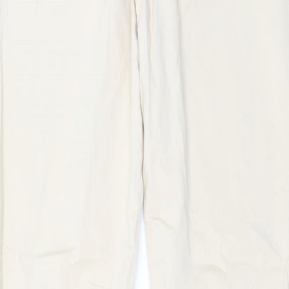 Per Una Womens Beige   Trousers  Size 32 in L28 in