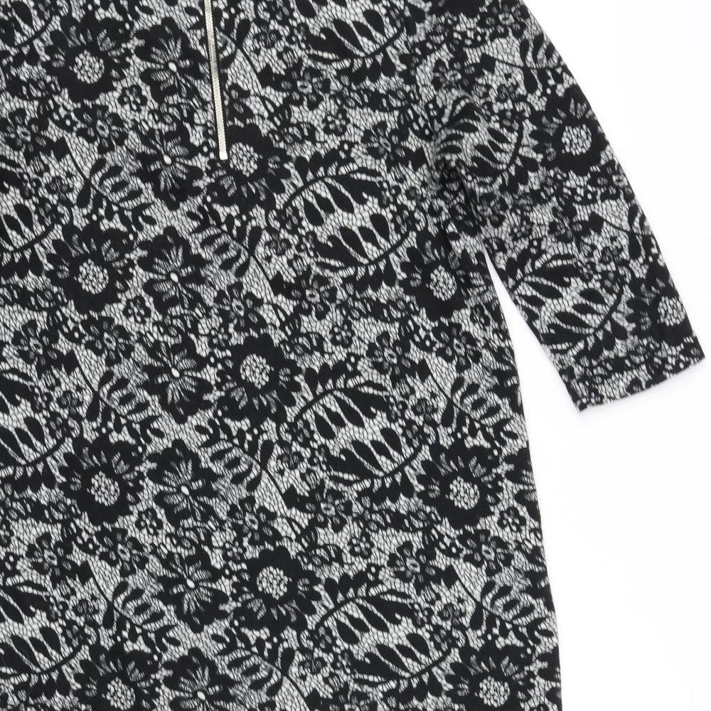 George Womens Black   Fit & Flare  Size 12