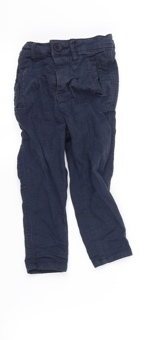 George Boys Blue   Windbreaker Trousers Size 2 Years