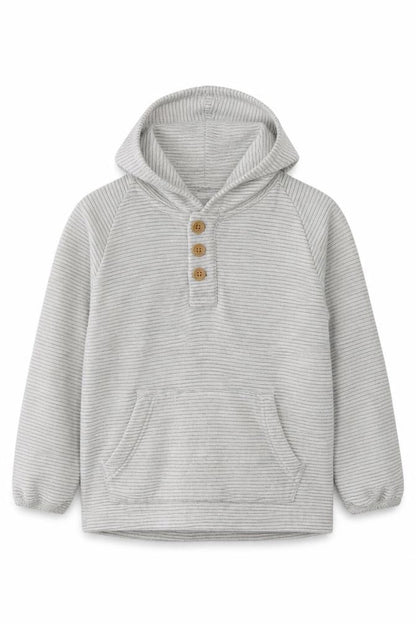Tu kids Boys Grey   Pullover Hoodie Size 2 Years