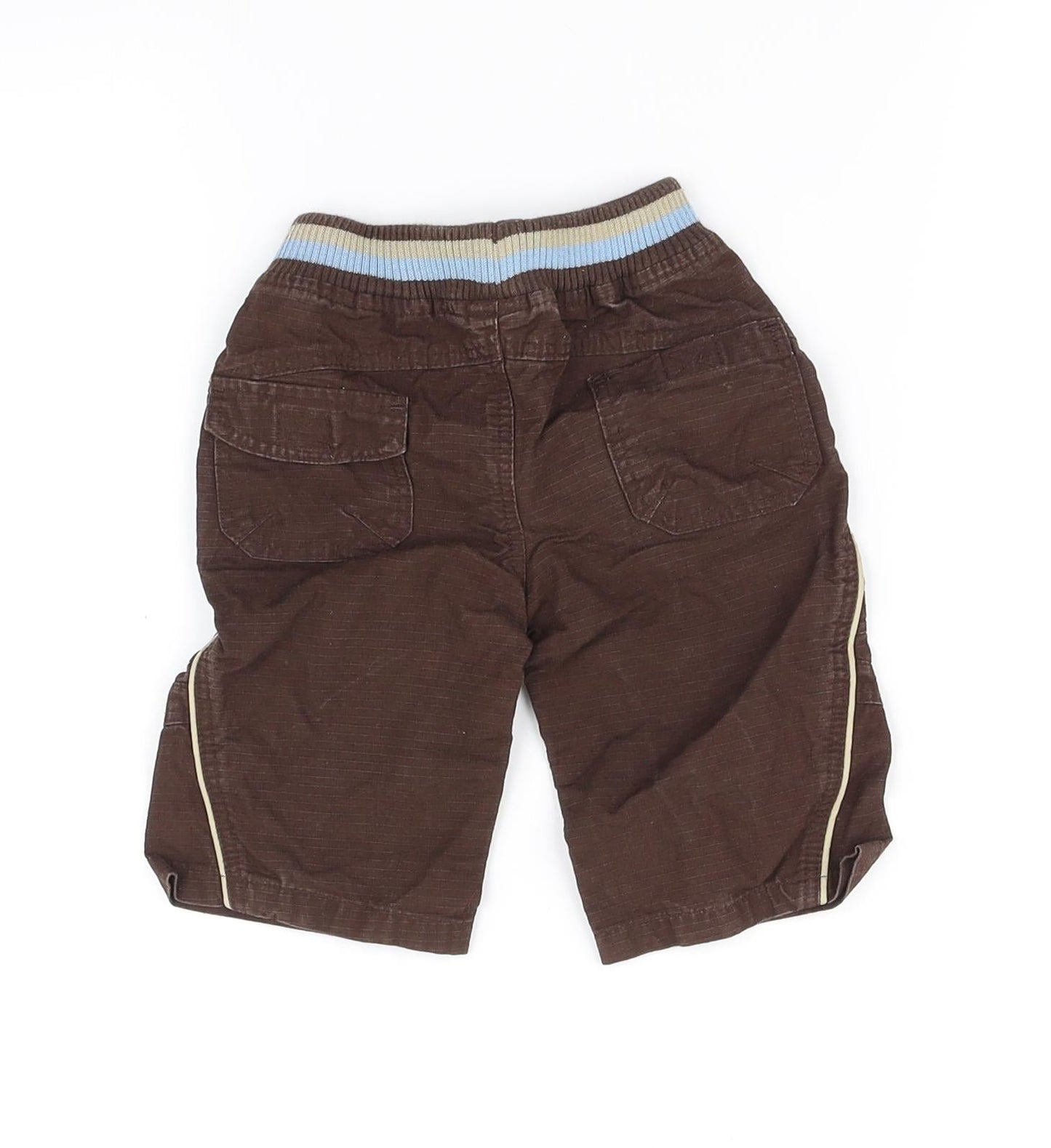 mini mode Boys Brown   Sweatpants Leggings Size 3-6 Months