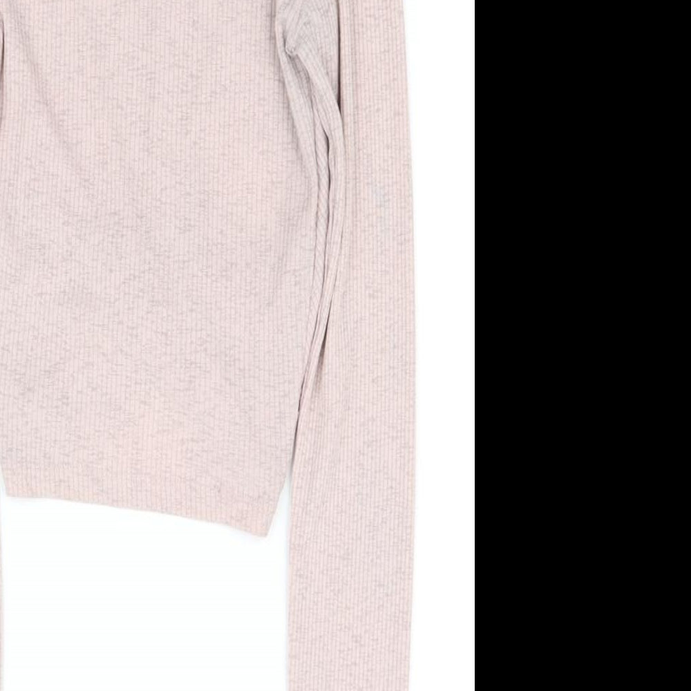 Divided Womens Pink   Basic Blouse Size XS