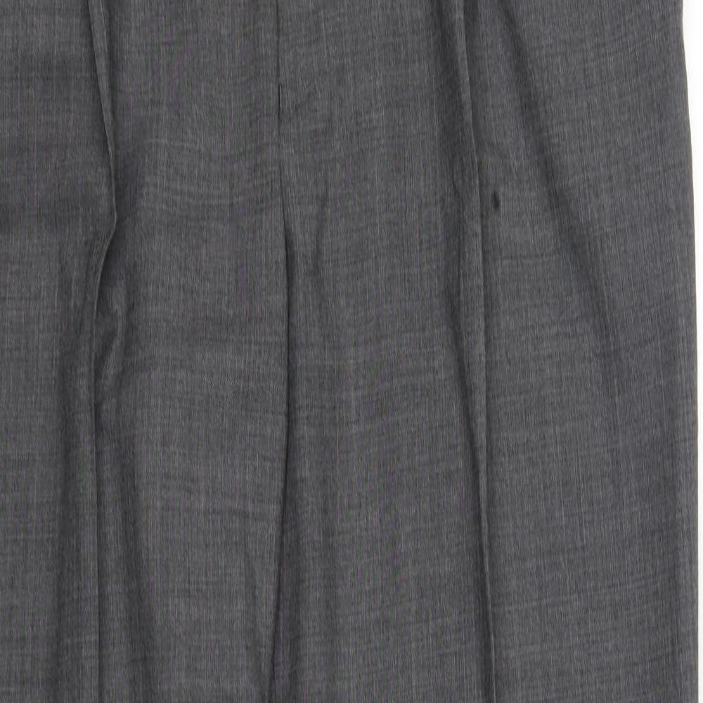 m&s Womens Grey   Trousers  Size L L34 in