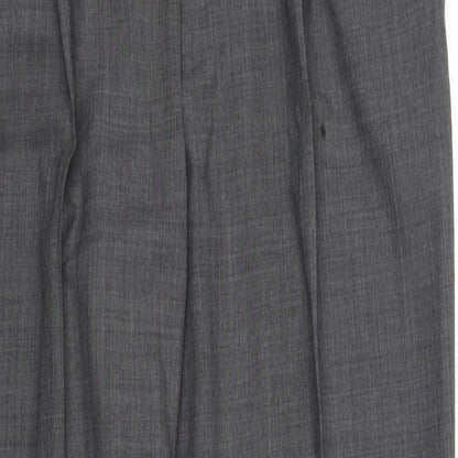 m&s Womens Grey   Trousers  Size L L34 in
