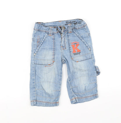 pre worn Girls Blue   Straight Jeans Size 4 Years