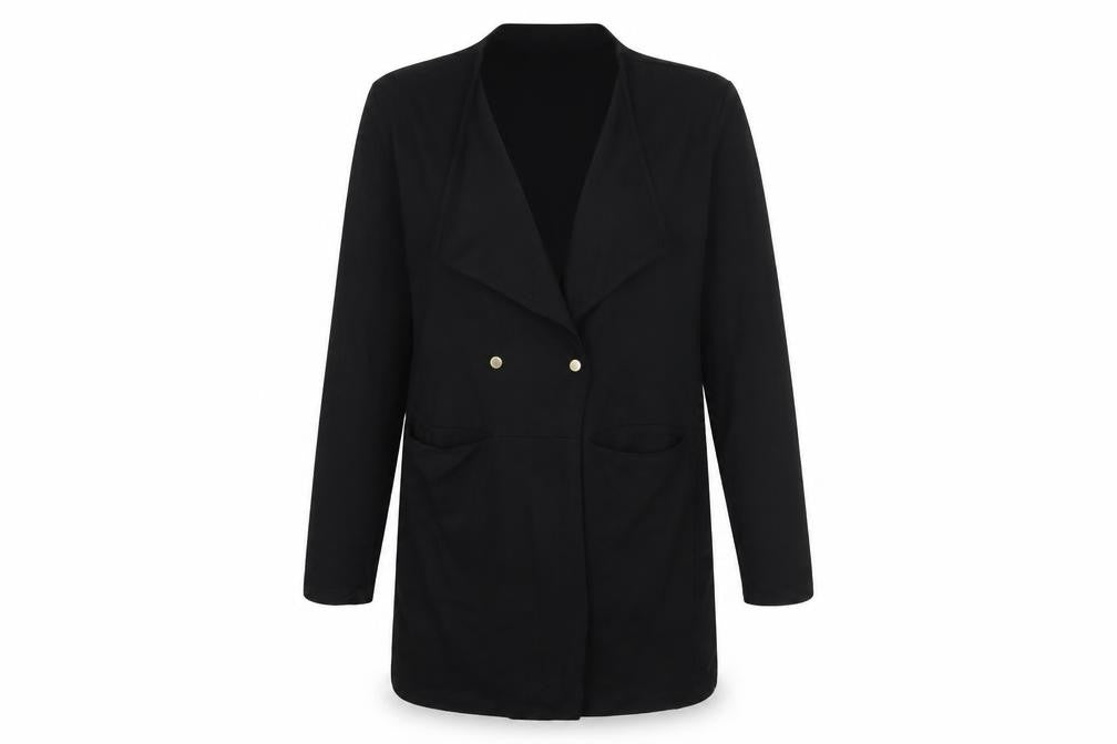 Womens UK Size 8 H&M Black Jacket