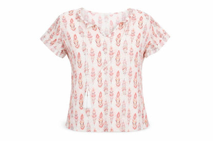 Womens UK Size S Preworn White Basic T-Shirt