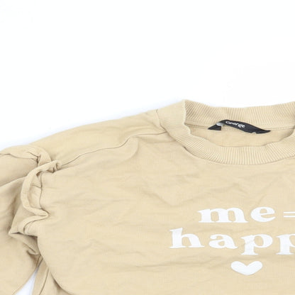George Girls Beige   Pullover Sweatshirt Size 7-8 Years  - Me = Happy