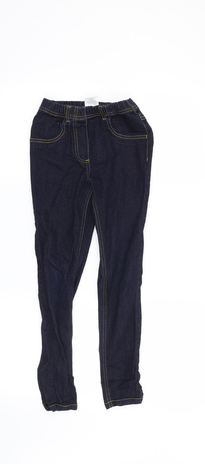 Preworn Girls Blue   Jegging Jeans Size 9-10 Years