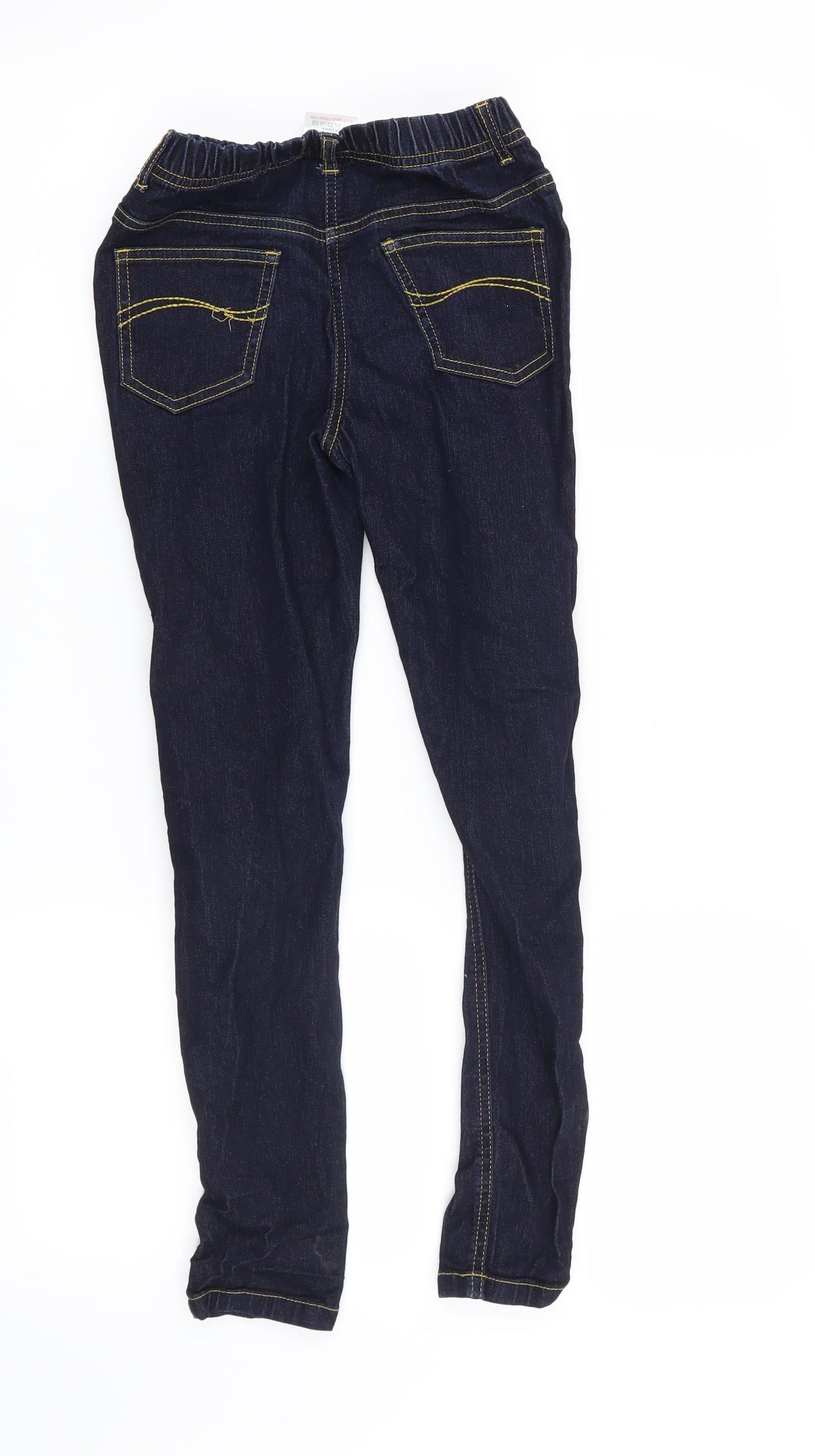 Preworn Girls Blue   Jegging Jeans Size 9-10 Years