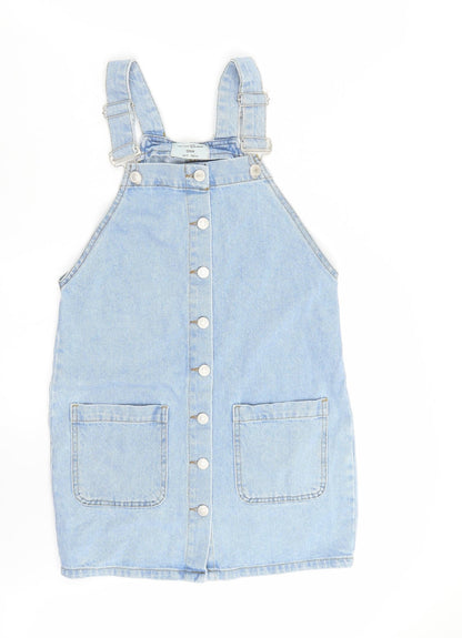 Newlook Girls Blue   Dungaree One-Piece Size 11 Years