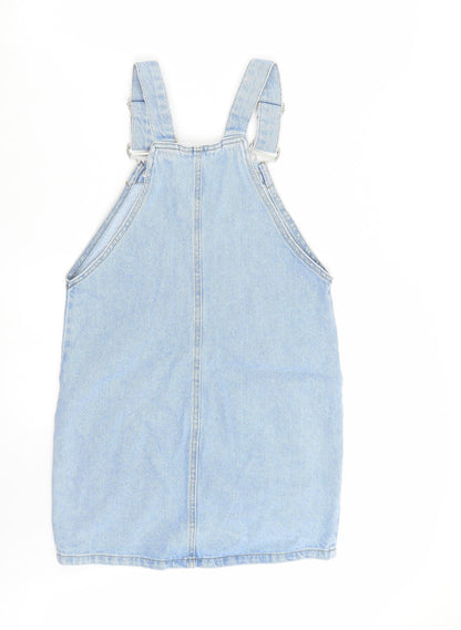 Newlook Girls Blue   Dungaree One-Piece Size 11 Years