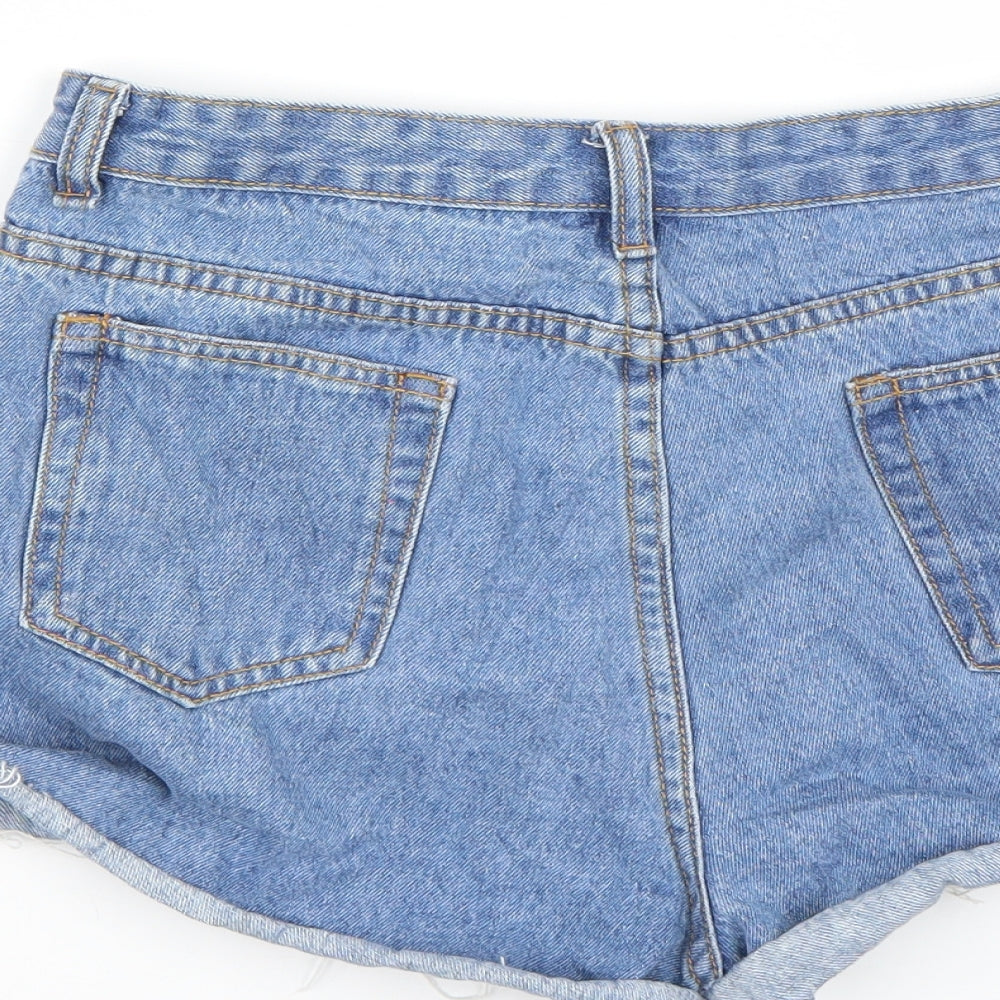 Womens UK Size L Preworn Regular Fit Cut-Off Shorts