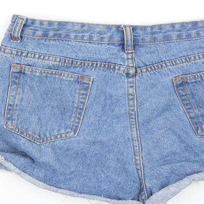 Womens UK Size L Preworn Regular Fit Cut-Off Shorts