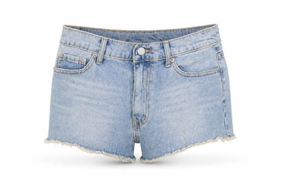 Preworn Womens Blue   Bermuda Shorts Size 29 in