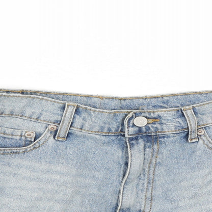 Preworn Womens Blue   Bermuda Shorts Size 29 in