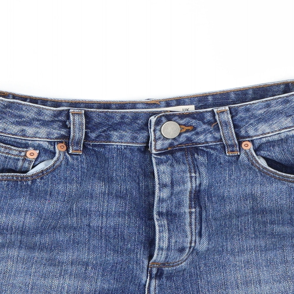 ASOS Womens Blue   Bermuda Shorts Size 8