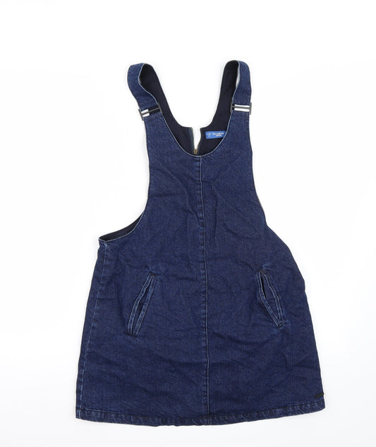 Pull & Bear Womens Blue   Dungaree One-Piece Size S