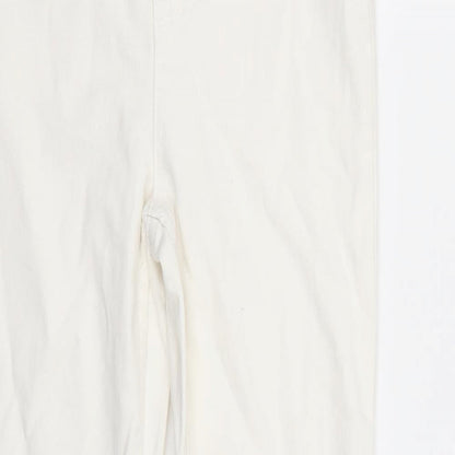 Womens UK Size 10 Newlook Regular Fit Skinny White Jeans