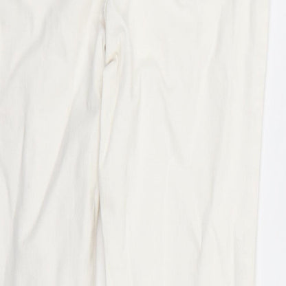 Womens UK Size 10 Newlook Regular Fit Skinny White Jeans