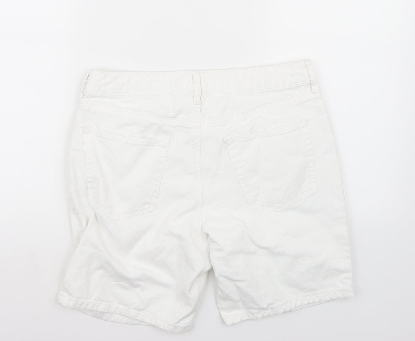 Womens UK Size 32 Preworn Regular Fit Bermuda Shorts