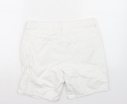 Womens UK Size 32 Preworn Regular Fit Bermuda Shorts
