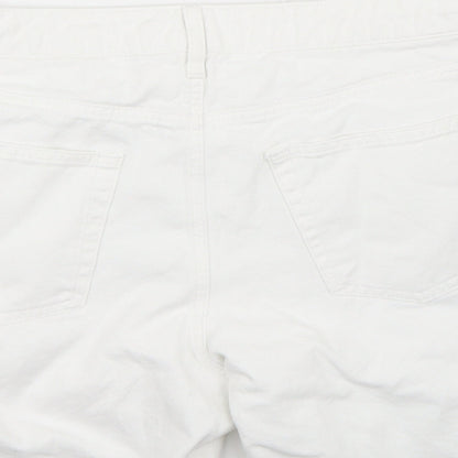 Womens UK Size 32 Preworn Regular Fit Bermuda Shorts