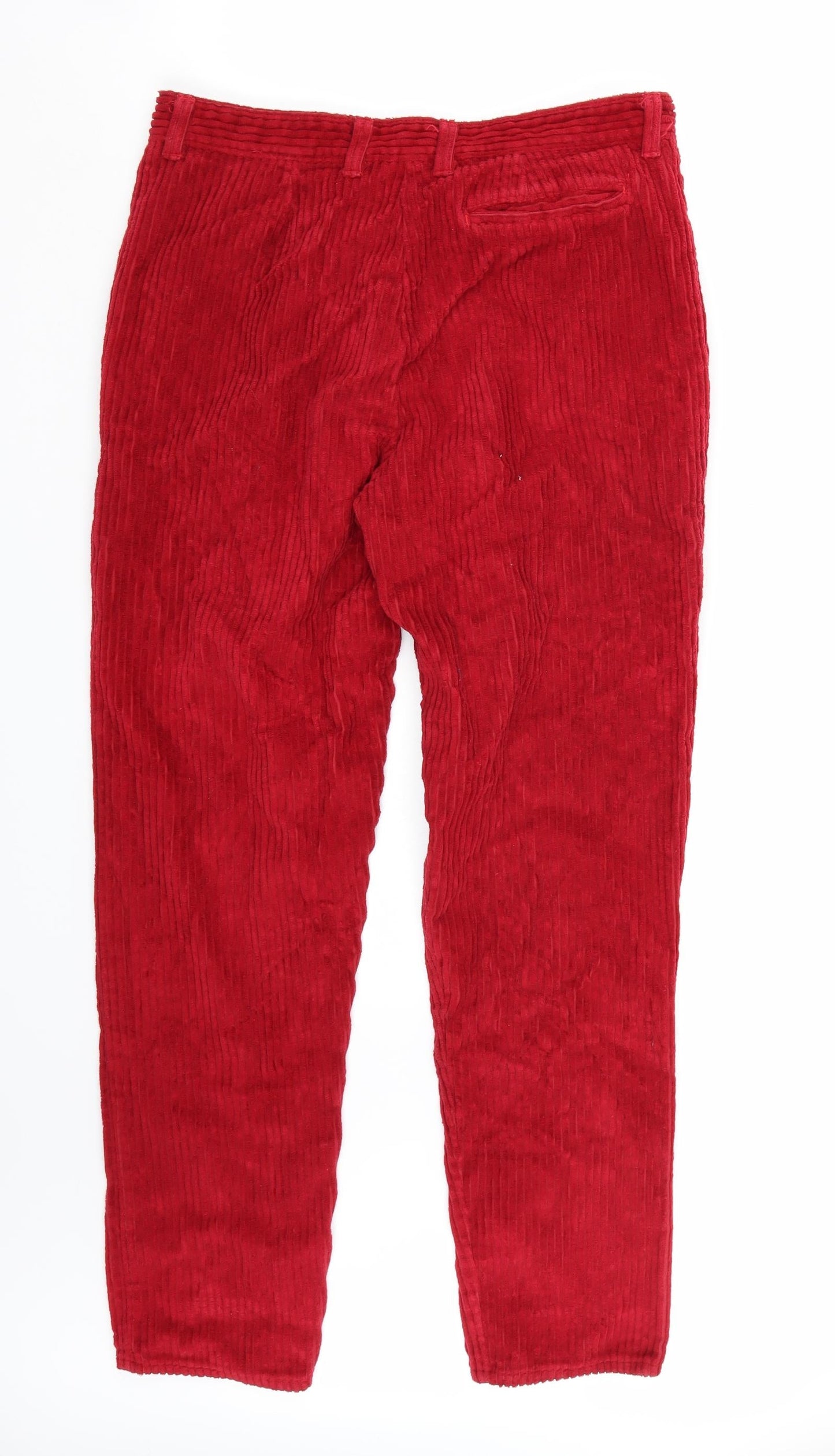 Sheen Womens Red   Straight Jeans Size S L30 in
