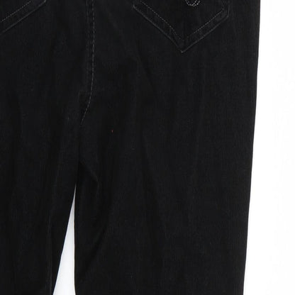 NEXT Womens Black   Straight Jeans Size 10 L30 in
