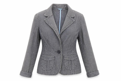 Womens UK Size 8 Oasis Blue Jacket