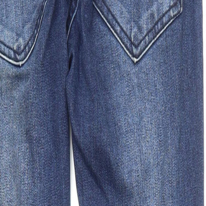 ILLUSIVE LONDON Womens Blue  Denim Mom Jeans Size XS