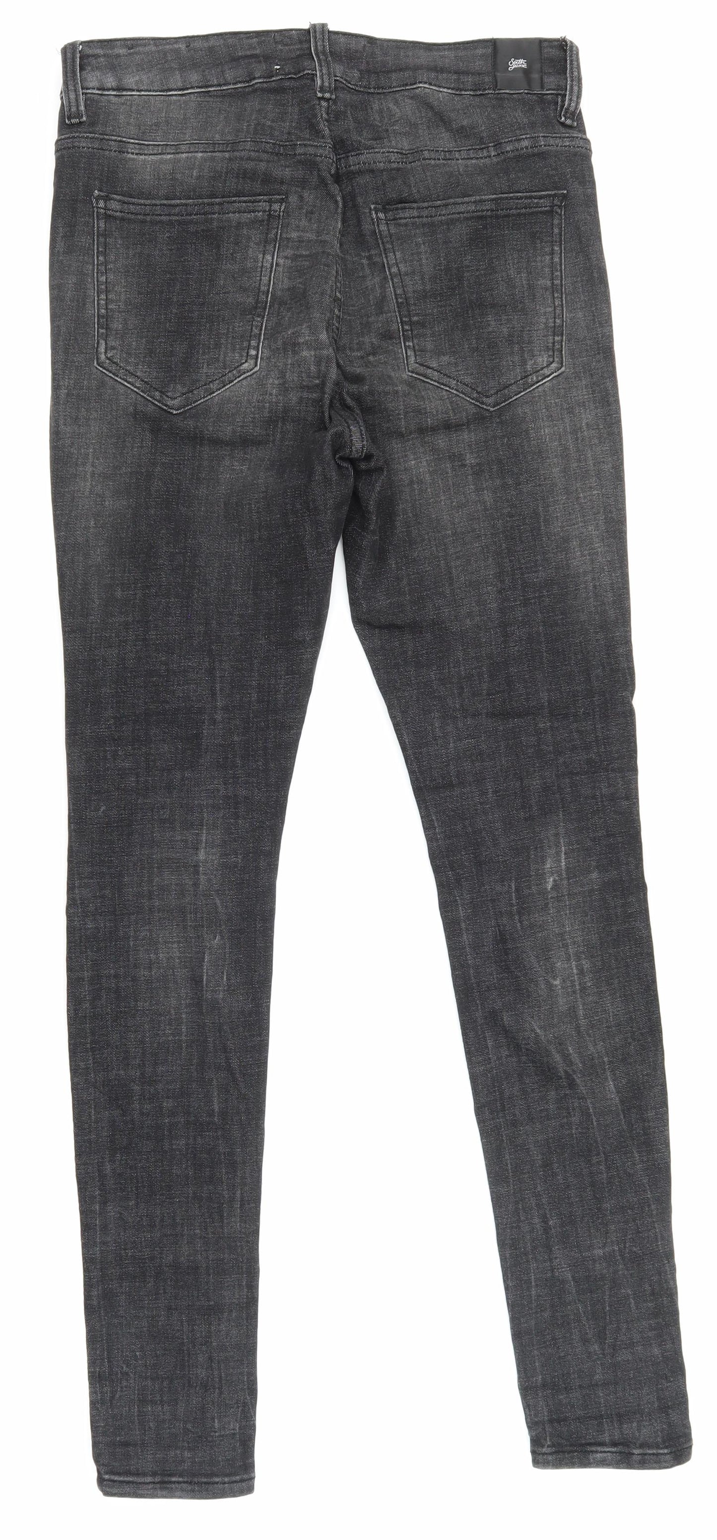 Sixth June Womens Black  Denim Skinny Jeans Size 10