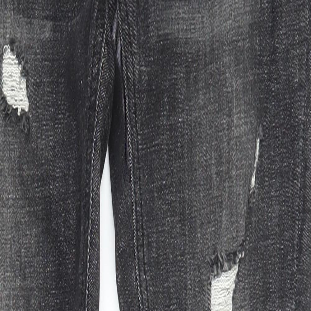 Sixth June Womens Black  Denim Skinny Jeans Size 10