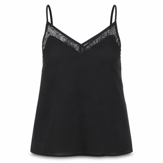 Womens UK Size 8 NewLook Black Basic Blouse